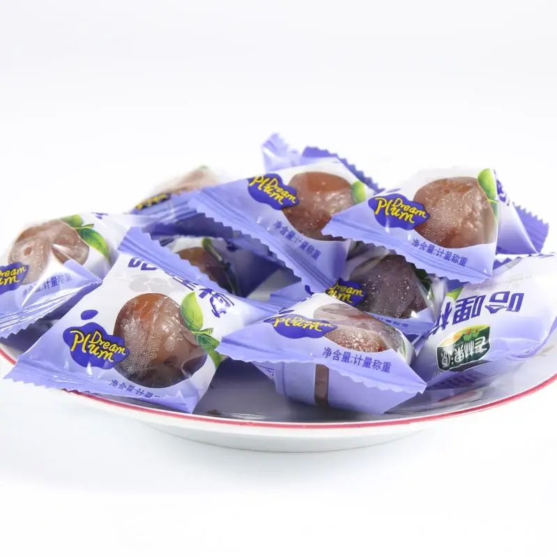 Конкурентоспособная цена, объемный элегантный внешний вид, упакованный китайский сладкий предварительно просушенный чернослив для фруктов сливы