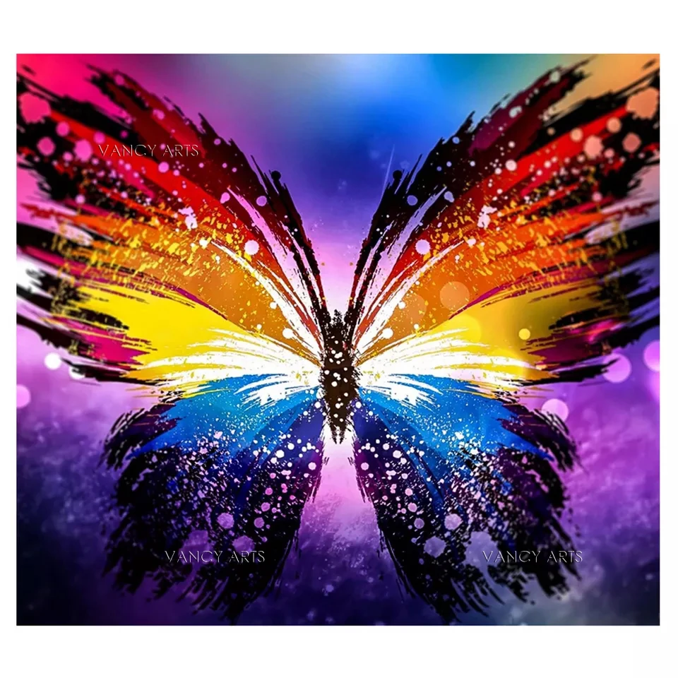 High End Short Lint Canvas RESIN Square Drill 5D DIY Diamond Painting Art Kits With Rich Resin AB Colors