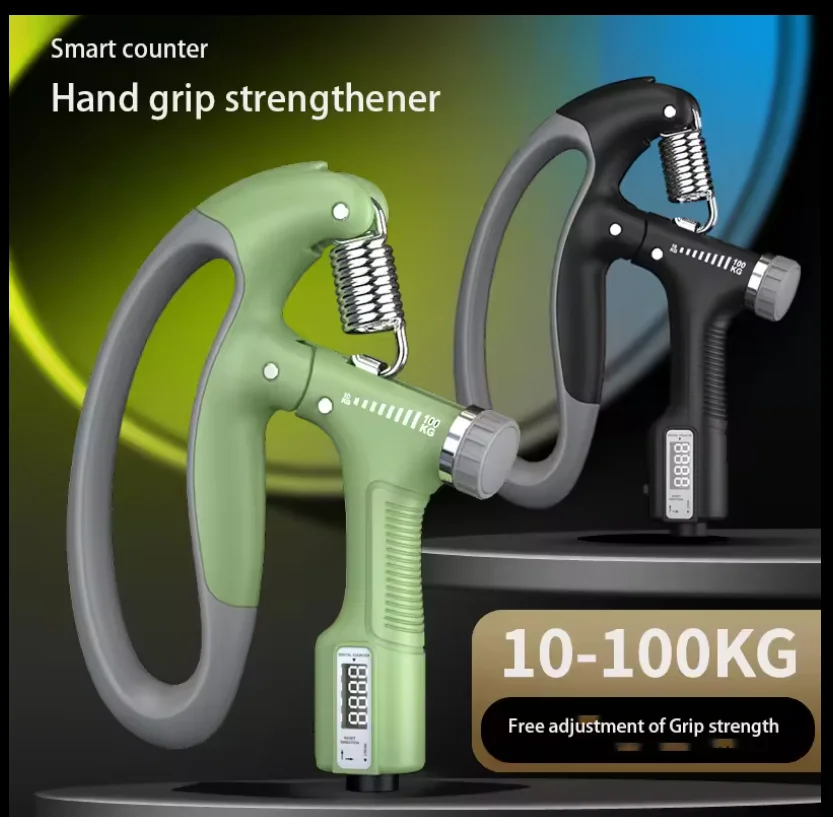 New Style Workout Hand Grip With Counter Fitness Gym Hand Gripper Power Strength Exercises Hand Gripper 100 Kg Adjustable