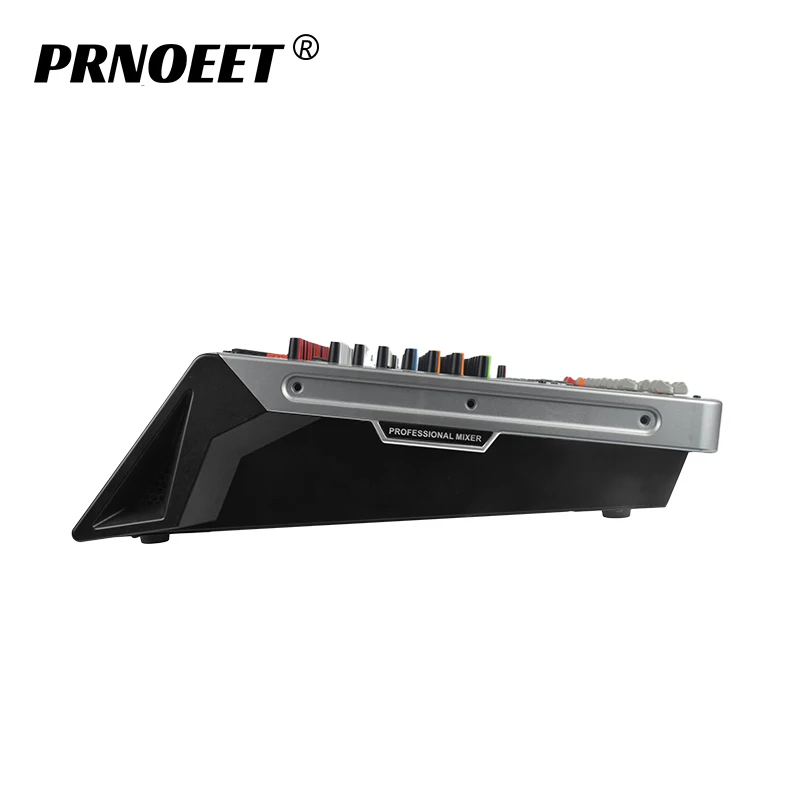 Hot Selling 12-Channel Professional Audio Mixer with USB BT DJ Sound Mixing console