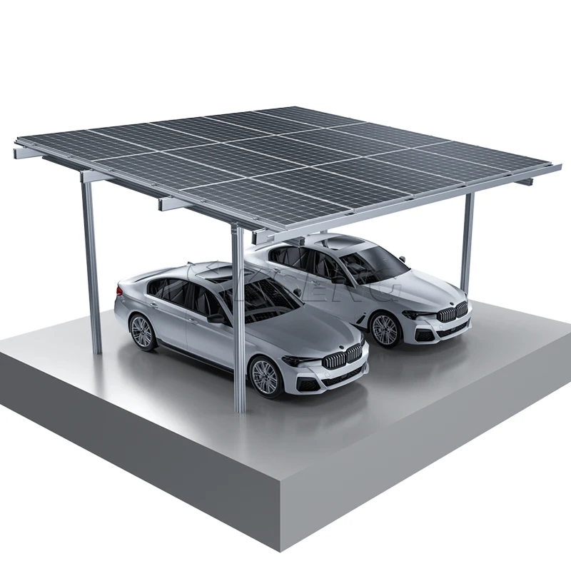 Solar Carport Manufacturers Aluminum Solar Carport Pv Power System Waterproof Design Solar Carport Residential