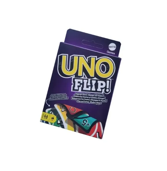168PCS Classic Unos no Mercy Skip bo Flip PLUS Poker Thickened Paper Full Range Party Playing UNOS Cards Game for Kids Adults