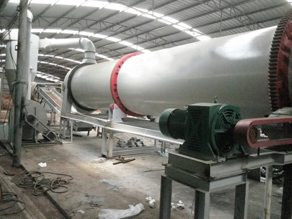 diesel burner cylinder dryer clay drum dryer machine clay rotating dryer plant