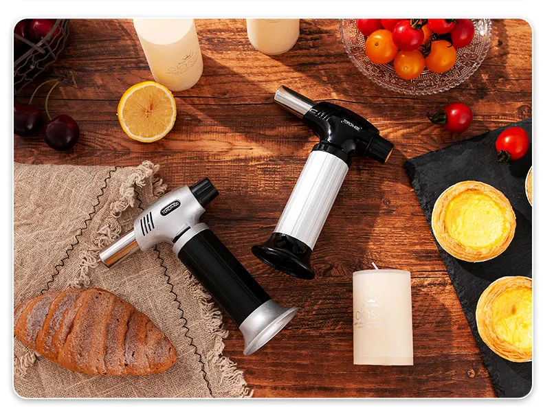 Hot Selling Wholesale Price Torch Lighter Gas Windproof Custom Logo Fancy Gift Box Top-grade gun Lighter