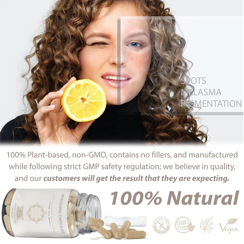 Bulk Health Factory Price Skin Pearl Vitamin E Collagen Pills Skin whitening capsule