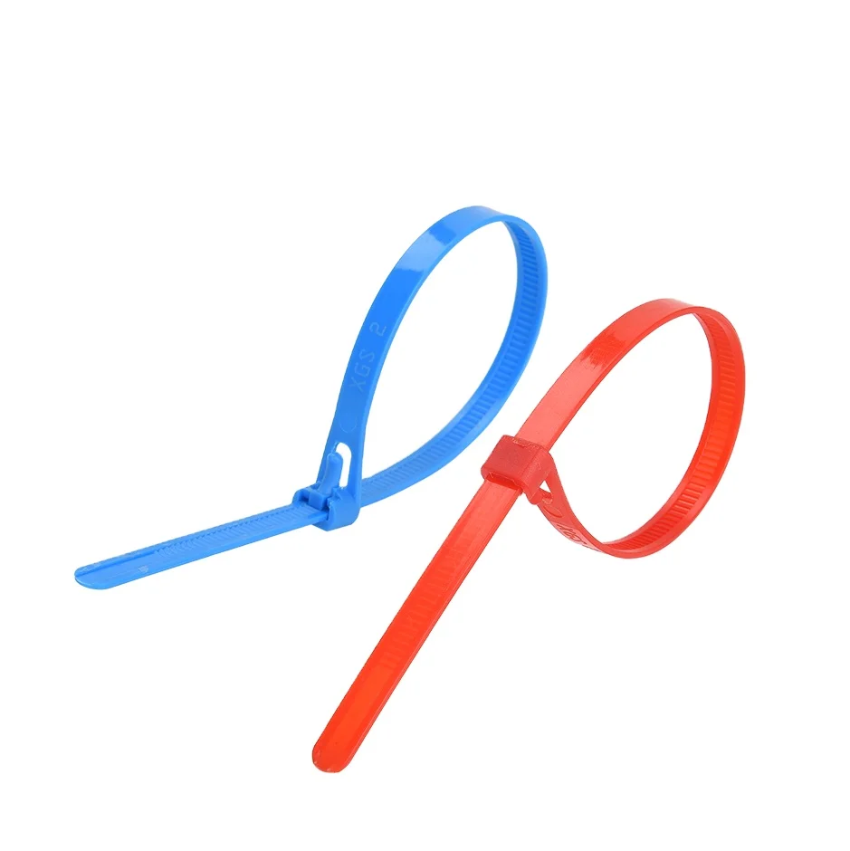 reusable white plastic nylon cable ties anti-uv cable ties nylon 66 cable ties