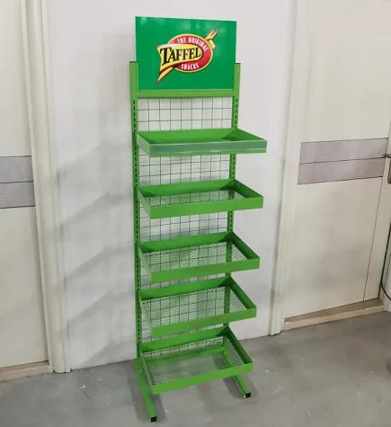 Customized metal shelf for chips