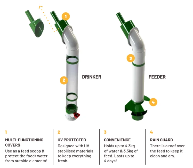 Made in china Tubular drinker automatic chicken bird drinker broiler