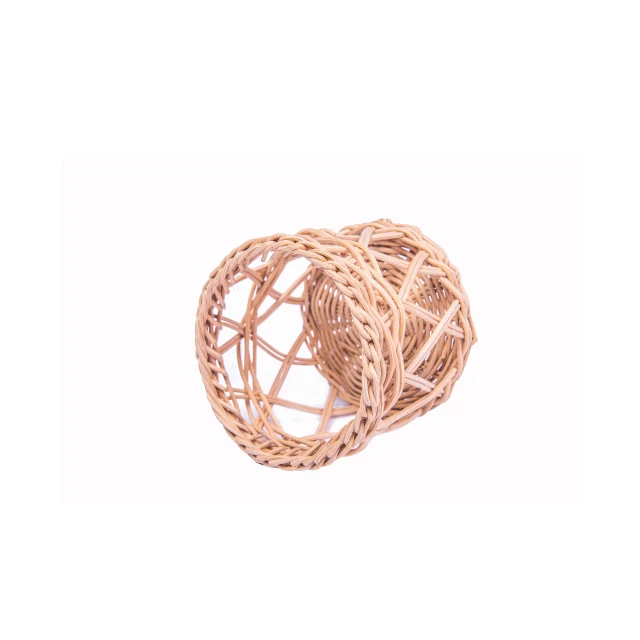 Custom size multi-function empty gift baskets bamboo woven basket square shape rattan storage