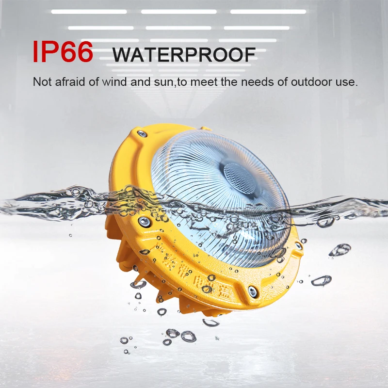 Portable ATEx IECEx Anti Explosion Inspection Light Repair Working Lamp for Hazardous Locations