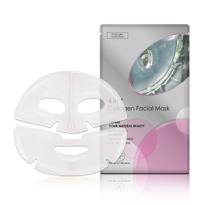 Direct shipment firming collagen Hydrogel Hydrating Whitening vitamin c collagen crystal face mask