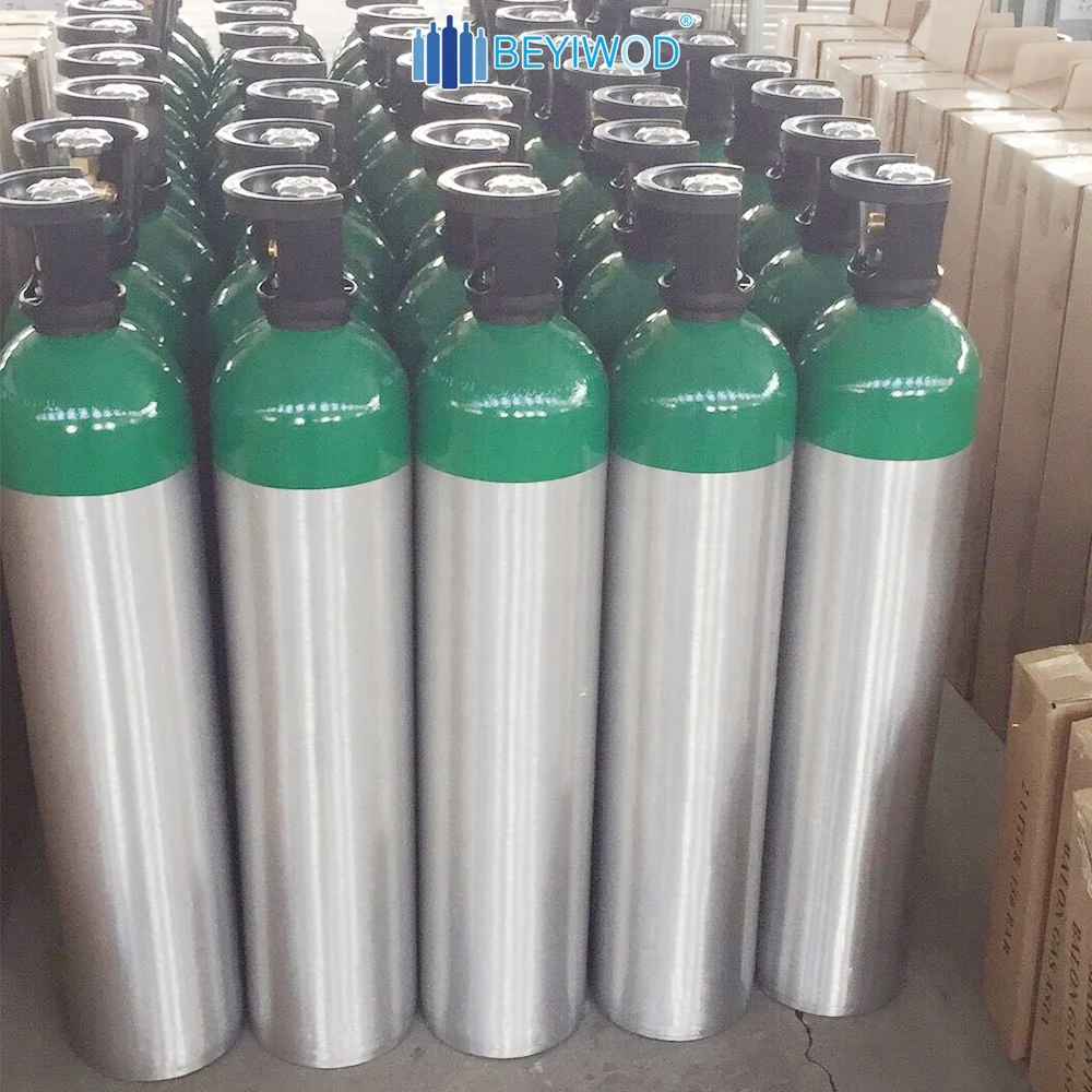 Tipo D/E/M oxygen capacity 425L 670L 680L 685L 3455L medical oxygen cylinders