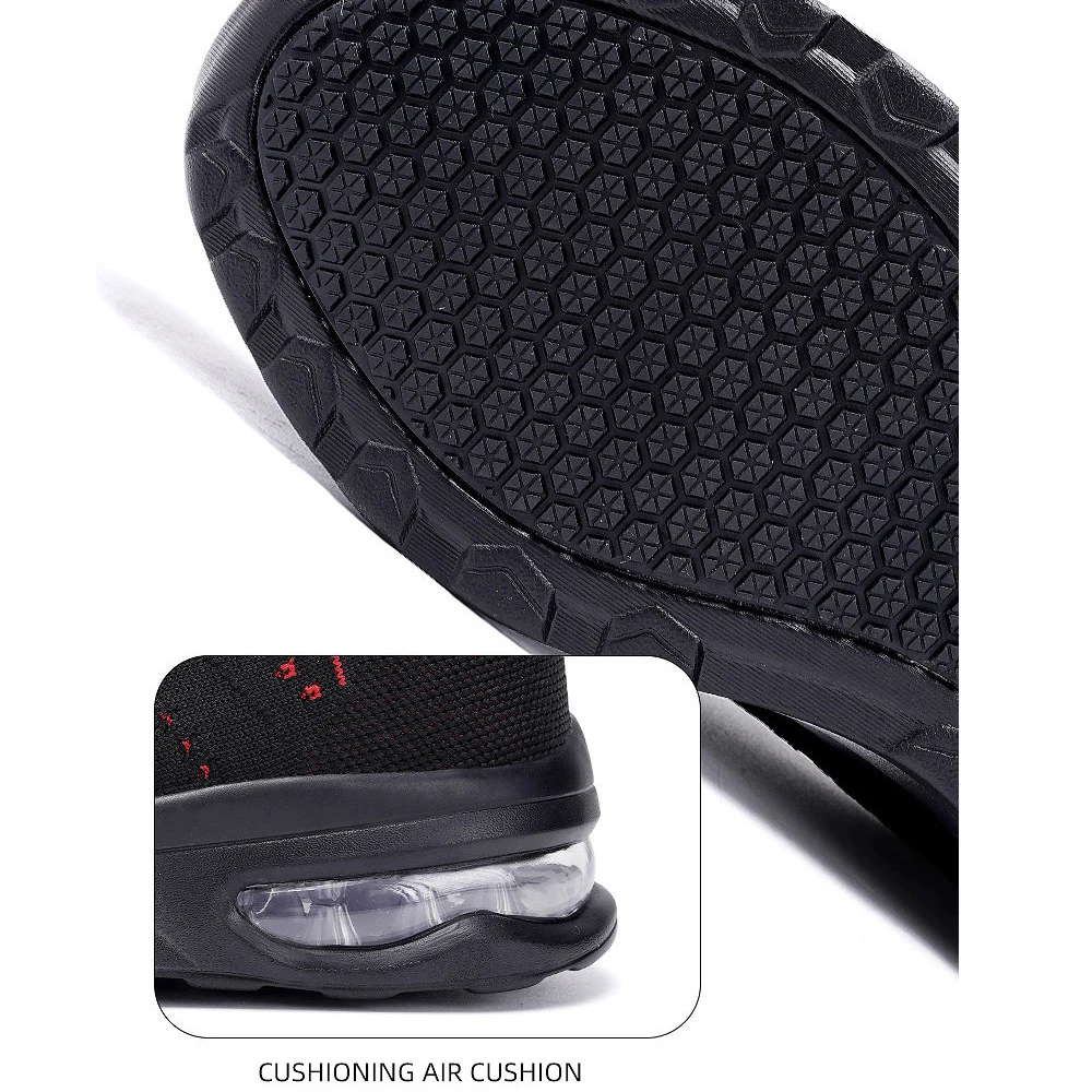 Wholesale Custom Safety Shoes Manufacturer Sport Safety Shoes Work Boots Barefoot Shoes for Men Industrial Steel Toe