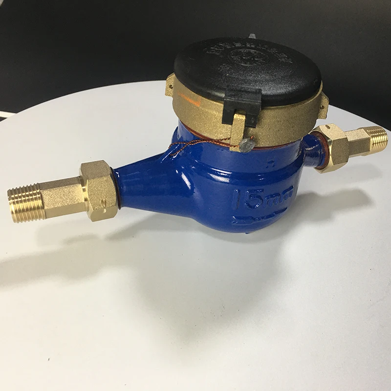 High quality brass digital home engineered hot water meter flowmeter for measuring hot water