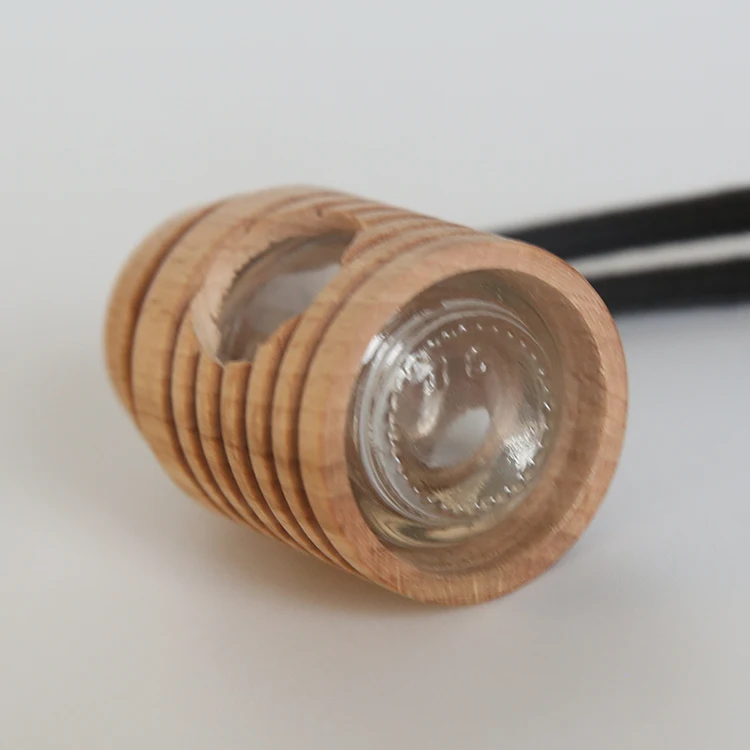 Wholesale 5ml Car Diffuser 8ml 10ml Hanging Perfume Bottle, Frosted Diffuser Hanging Car Perfume Bottle Empty with Wooden Cap#