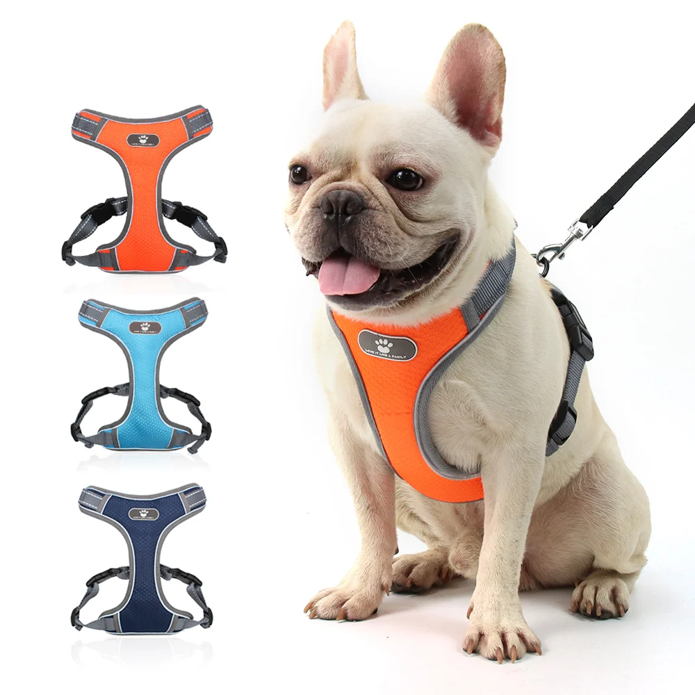 Hot hot style Oxford cloth large dog harness reflective dog harness