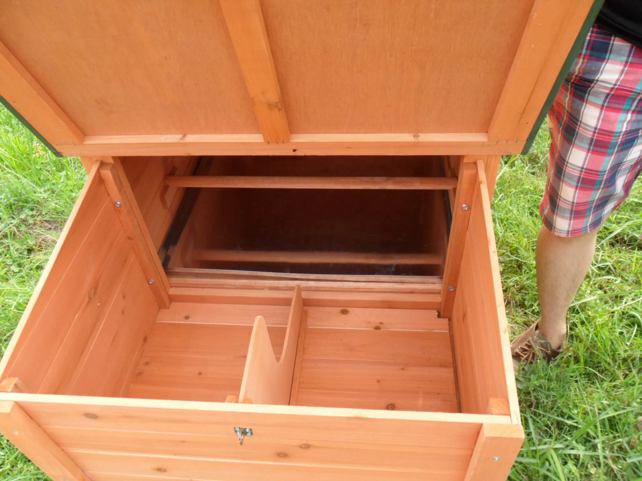 Large run hot-selling wooden chicken coop
