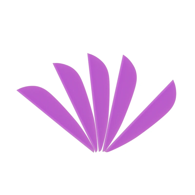 2/3 inch Archery Arrow Vanes Rubber Fletching DIY Free Cut Feather For Recurve Compound Bow And Arrow Accessories