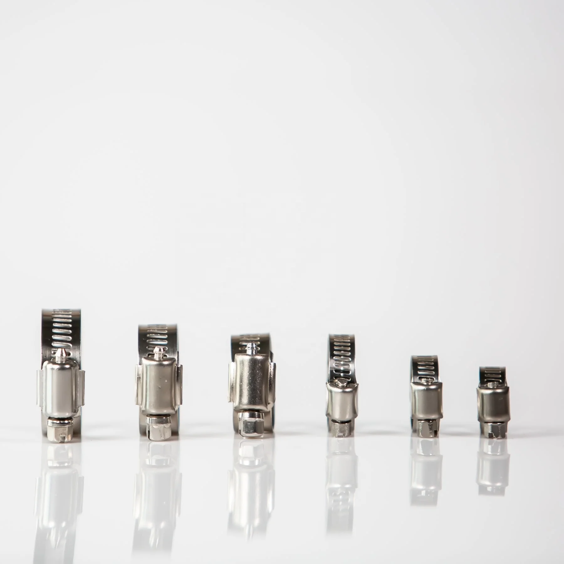 12 7 мм 201 американский тип из нержавеющей стали автомобильный хомут для шланга 16-25 19-29 22-32 25-38 32-44 35-51 38-57 44-64 51-70 м