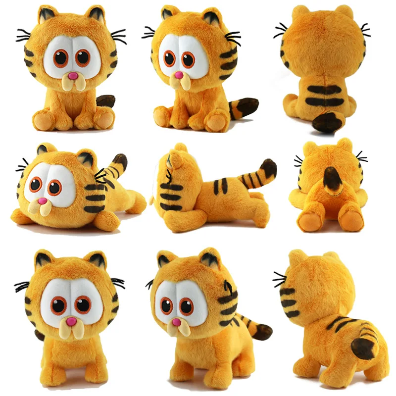 Cute Garfield doll  Plush Toys Dolls Stuffed Anime Home Bedroom Decoration  Soft Toy Birthday  Gift