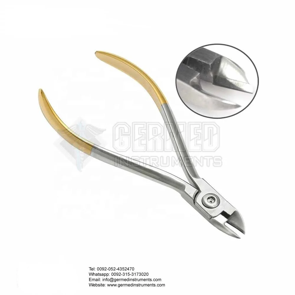 Sialkot Pakistan Manufacturer Best Seller Orthodontic Instruments/ Ligature End Cutter Dental Lab Hard Wire Cutter GERMED ENT