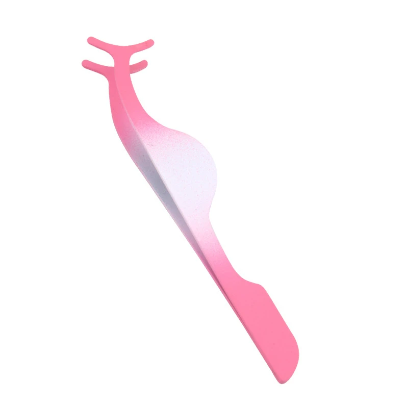 Lashes Tweezers Eyebrow Clip Curler False Eyelash Tweezers Lashes Forceps Auxiliary Clamp Removal Nipper Makeup Tools