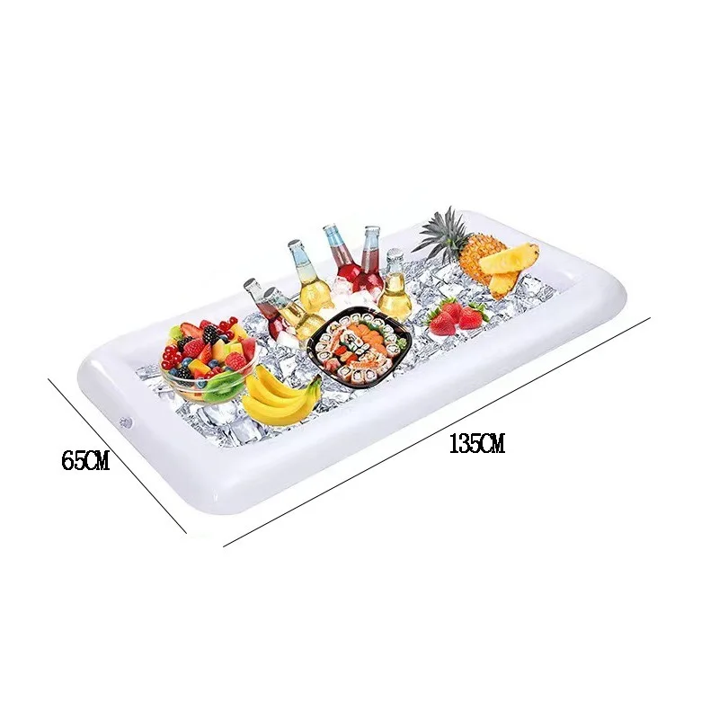 Inflatable Ice Bar Ice Trough Ice Bucket Inflatable Salad Bar Salad Tray