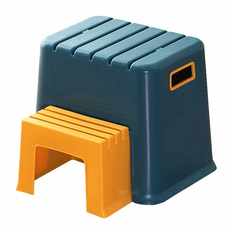 Factory Portable plastic folding stool Lightweight Portable Folding Step Stool For Kids