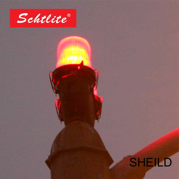 
SHIELD 7 10CD Alloy Wholesale blue Flash LED Aviation Obstruction Light Tower 