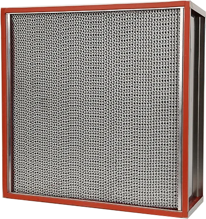 h13 h14 high temperature resistance deep-pleated hepa air filter