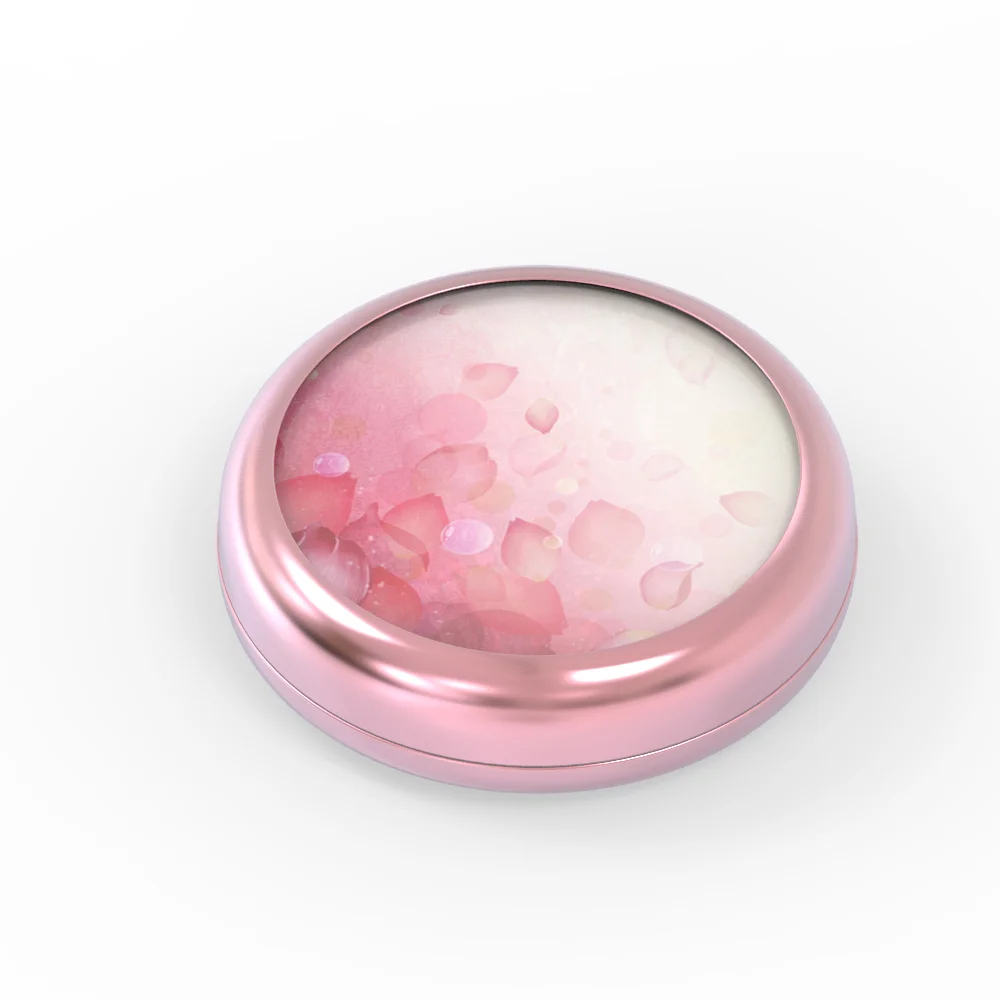 20ML Empty luxury skincare plastic cosmetic jars with lids packaging loose powder plastic jar