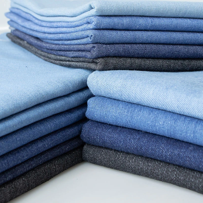 Comfortable Jeans Denim Fabric Polyester Denim Fabric