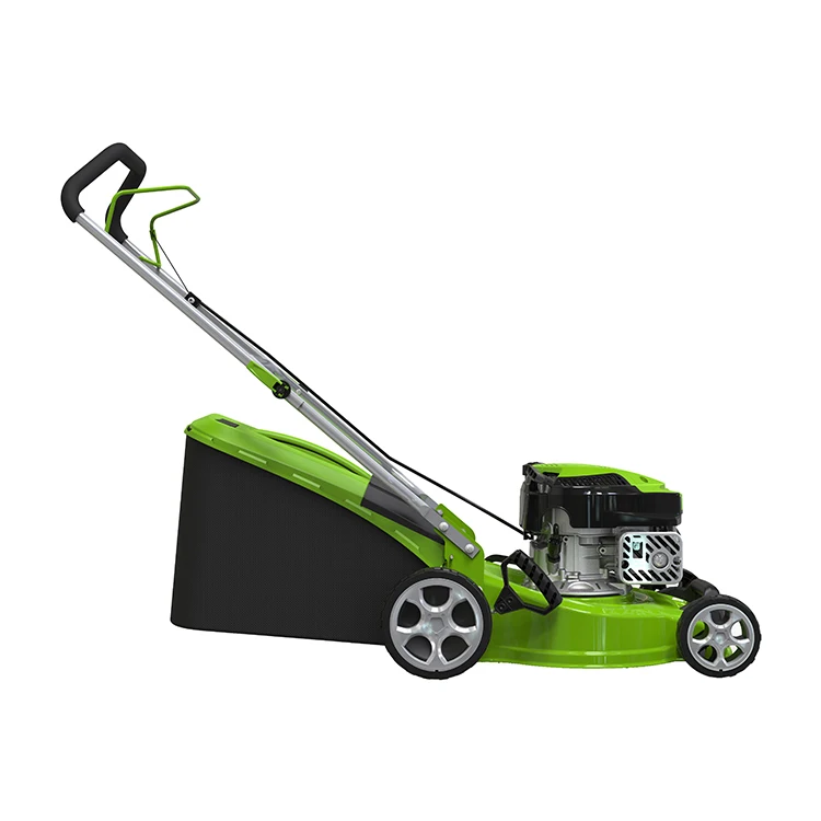 lawn mower with mini hay baler