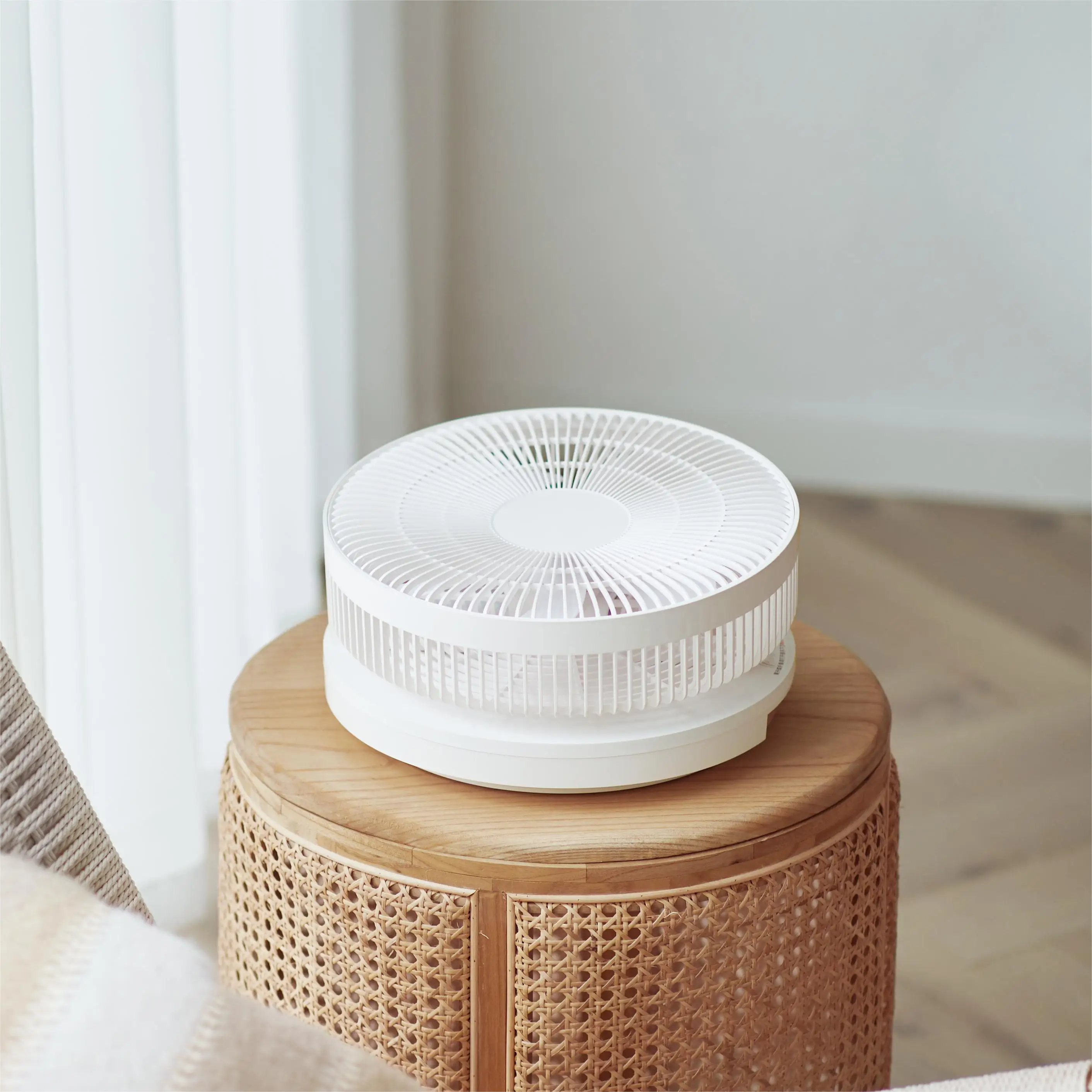 Intelligence Portable Folding Telescopic Fan Electric Air cooling Stand Fan with Remote Control