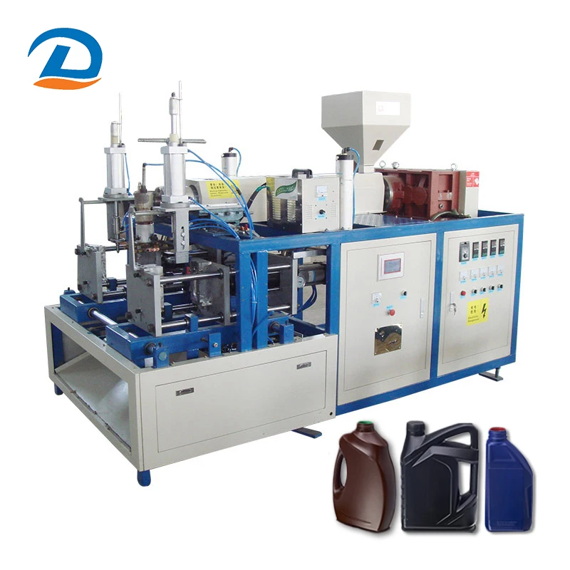 Cheapest single station 1L HDPE Plastic Bottle blow molding machine jerry can blowing moulding machine