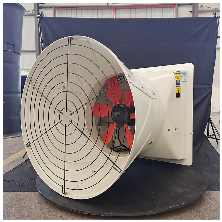 QiluRunte Hot Selling 810 24 inch Wall Mounted Frp Exhaust Fan Frp Induistrial Cooling Extractor Animal Poultry Equipment
