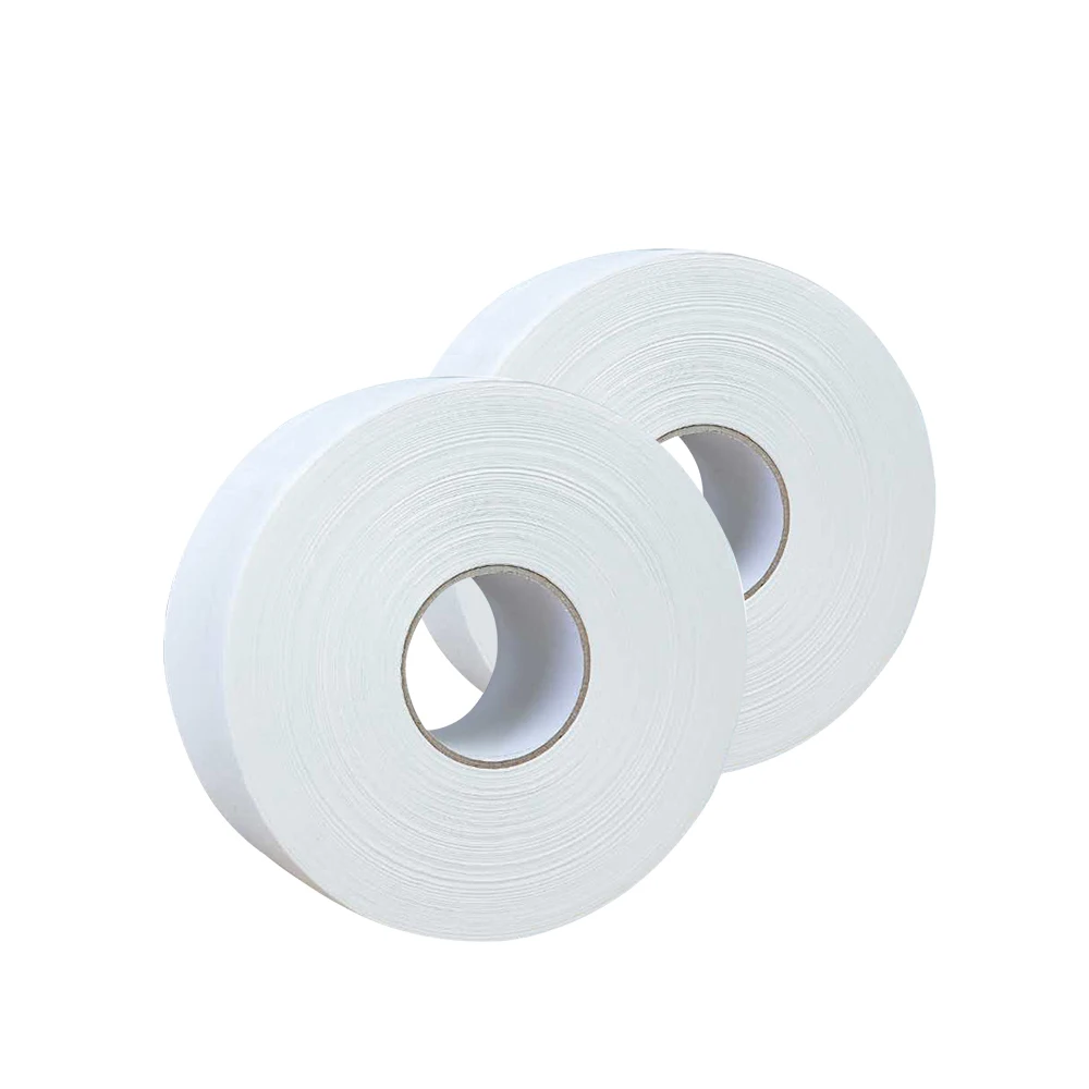100% Virgin Pulp Jumbo Toilet Tissue in Public Place 2 PLY Toilet Paper Embossing Jumbo Rolls For Washing Room