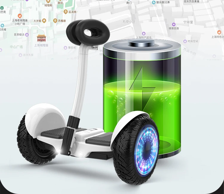 2023  New Product MINI Robot  Smart  2 wheel 10 inch self balancing scooter hoverboard with handle