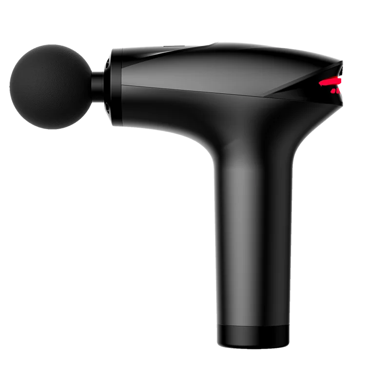 New Racing Car Design Massage Gun Breathing Lights Deep Tissue Relief Professional Fitness Device