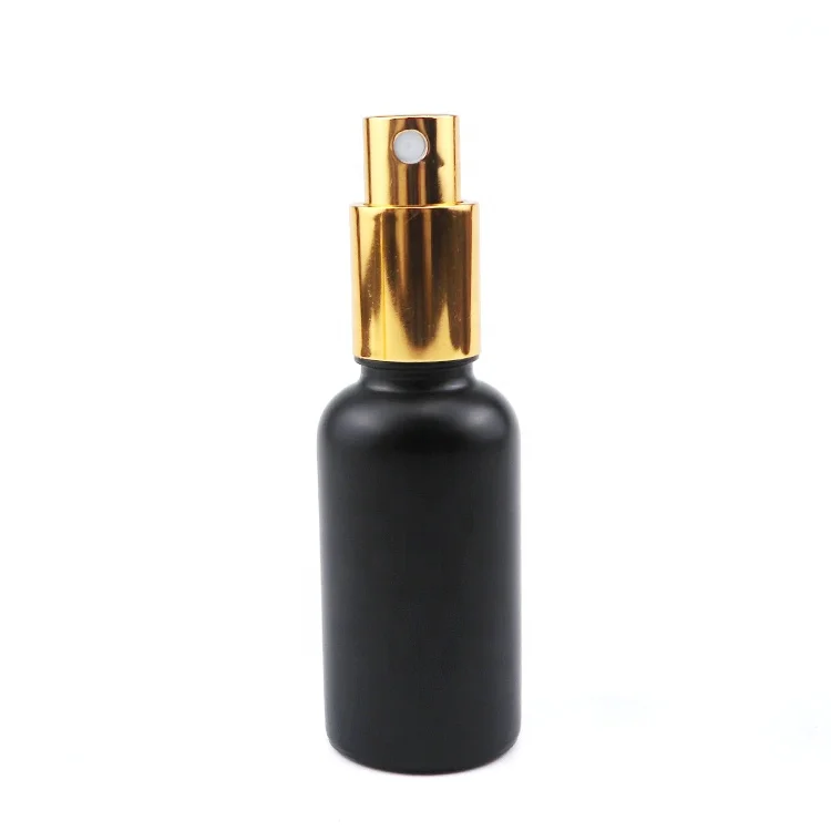 1oz empty coloured cosmetic crystal color container 30ml quality perfume rounded colored black bottles 30 ml spray bottle glass