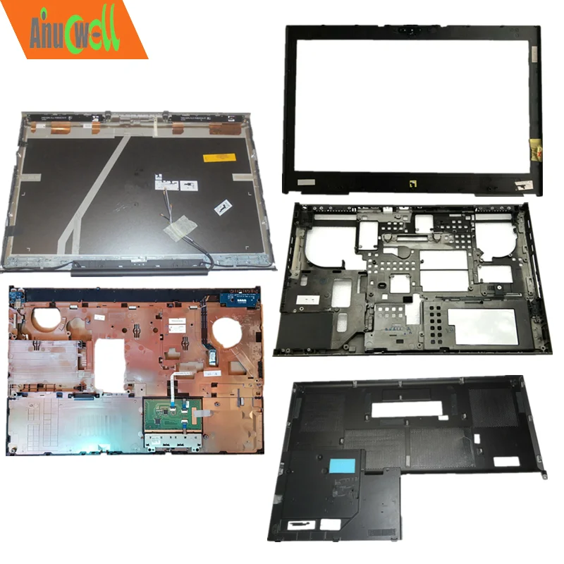 Детали для ноутбука 4600 4700 4800, корпус для ноутбука M4800 15,6 дюйма, крышка для ЖК-дисплея в сборе, нижний корпус для упора для ладони