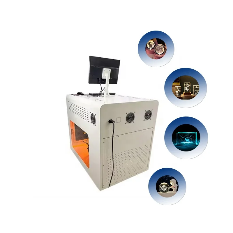 3d Crystal Photo Engraving Machine Laser Marker Price Laser Engrver For Personalized Custom 3w Engraved Inside 3w