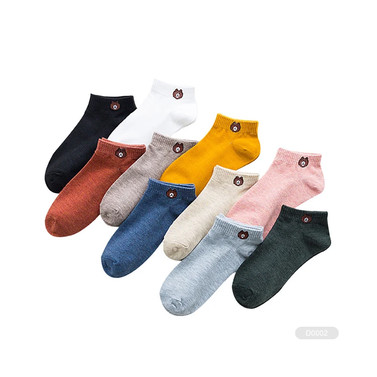 RJ-D0003 cheap ankle socks women