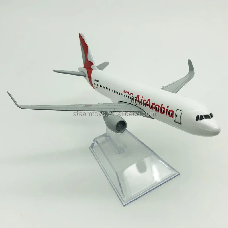 Air Arabia Airline Model 1:400 Scale 16CM Diecast Aircraft Models A320 Airbus 320 Model Airplane from Manufacturer