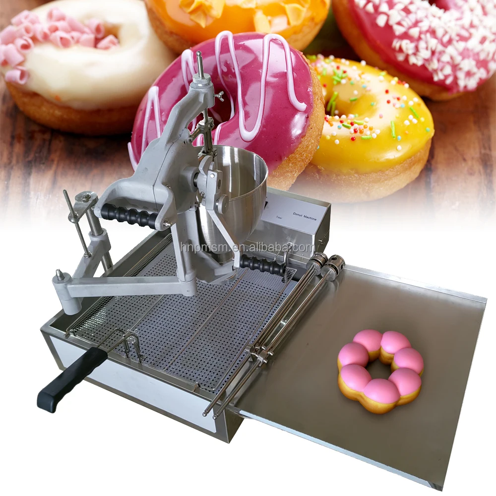 Factory Hot Sale 3 In 1 Donut Maker Factory Cheap Price Donut Glaze Machines Donut Extruder Machine