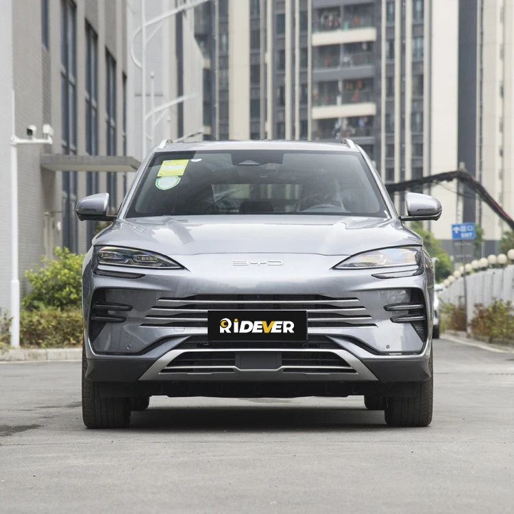 High Speed Electric Car Song Plus Upgrade Dmi 150km Long Range Life Hybrid 5 Seats SUV New Auto Car Made in China Stock EV Car