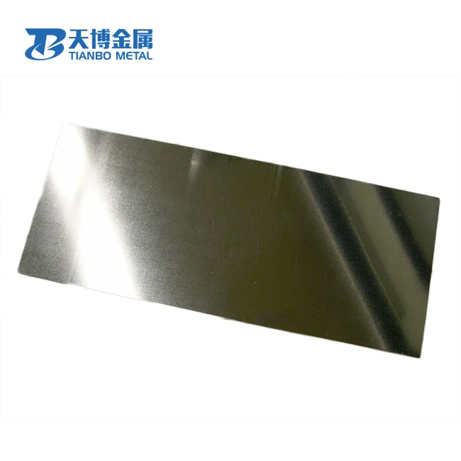 Tungsten Sheet High Purity Tungsten foil supplier factory for lab research materials baoji tianbo metal company