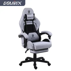 Soft fabric gaming chair comfortable somatosensory can lie down large quantities of low-cost chairs