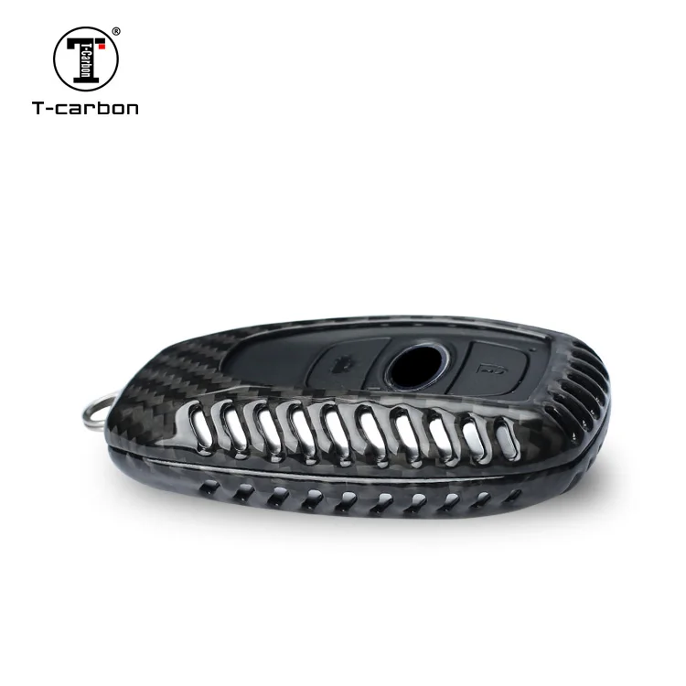 T-carbon Genuine Carbon Fiber keyless key fob cover CARBON FIBER KEY FOB COVERS 2015- WRX STI BRZ