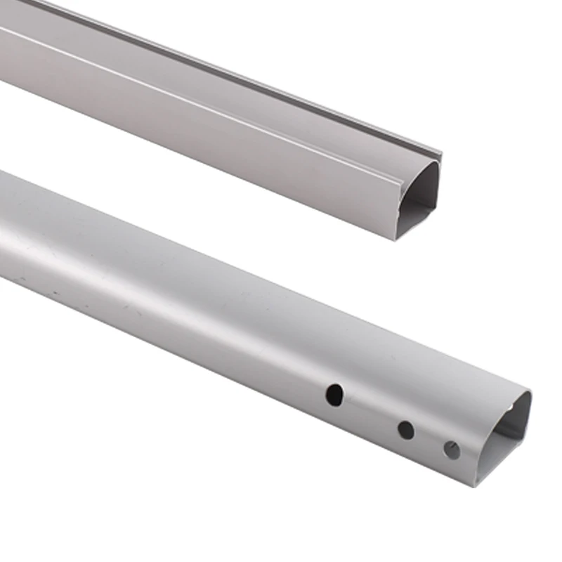 High Quality Metal Manufacture 6063 6061 Pull Aluminium Case telescopic Alloy Handle for Small Luggage Suitcase Box